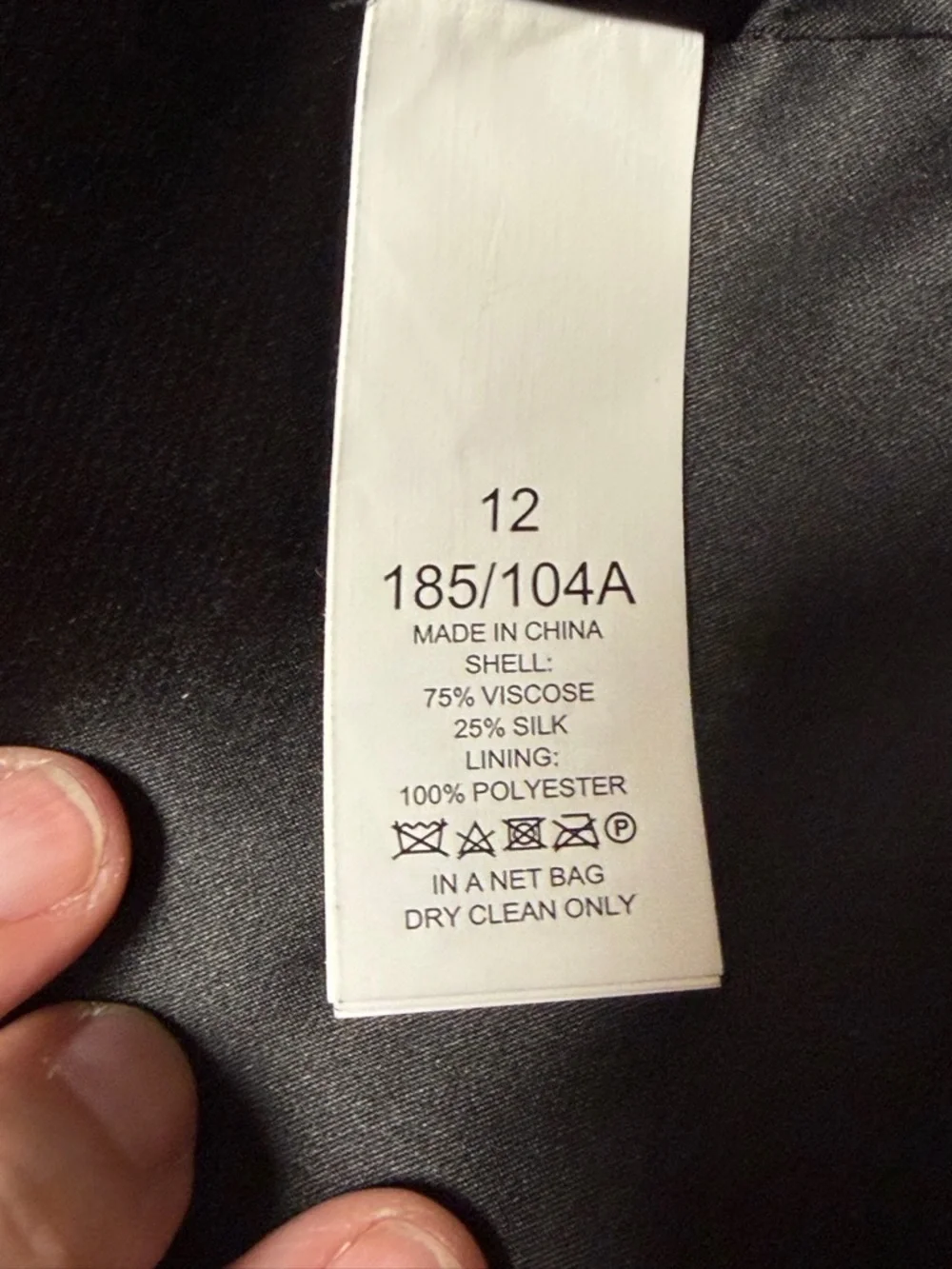 KATE SPADE SEQUIN BOW BLACK VELVET DRESS W/POCKETS SIZE 12 NWT LINED - Picture 5 of 8